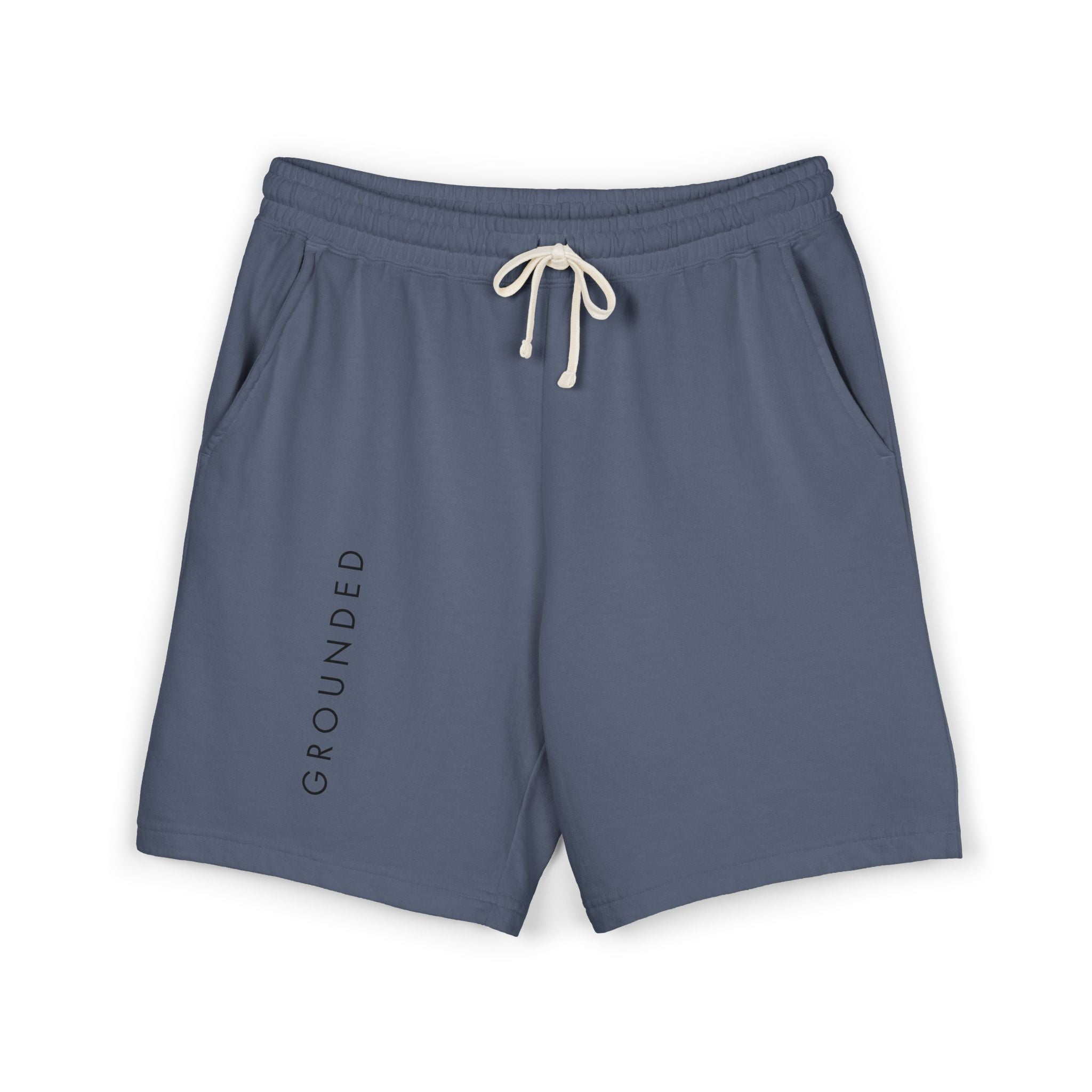 Grounded Fleece Sweat Shorts — Lightweight Garment-Dyed Lounge Shorts