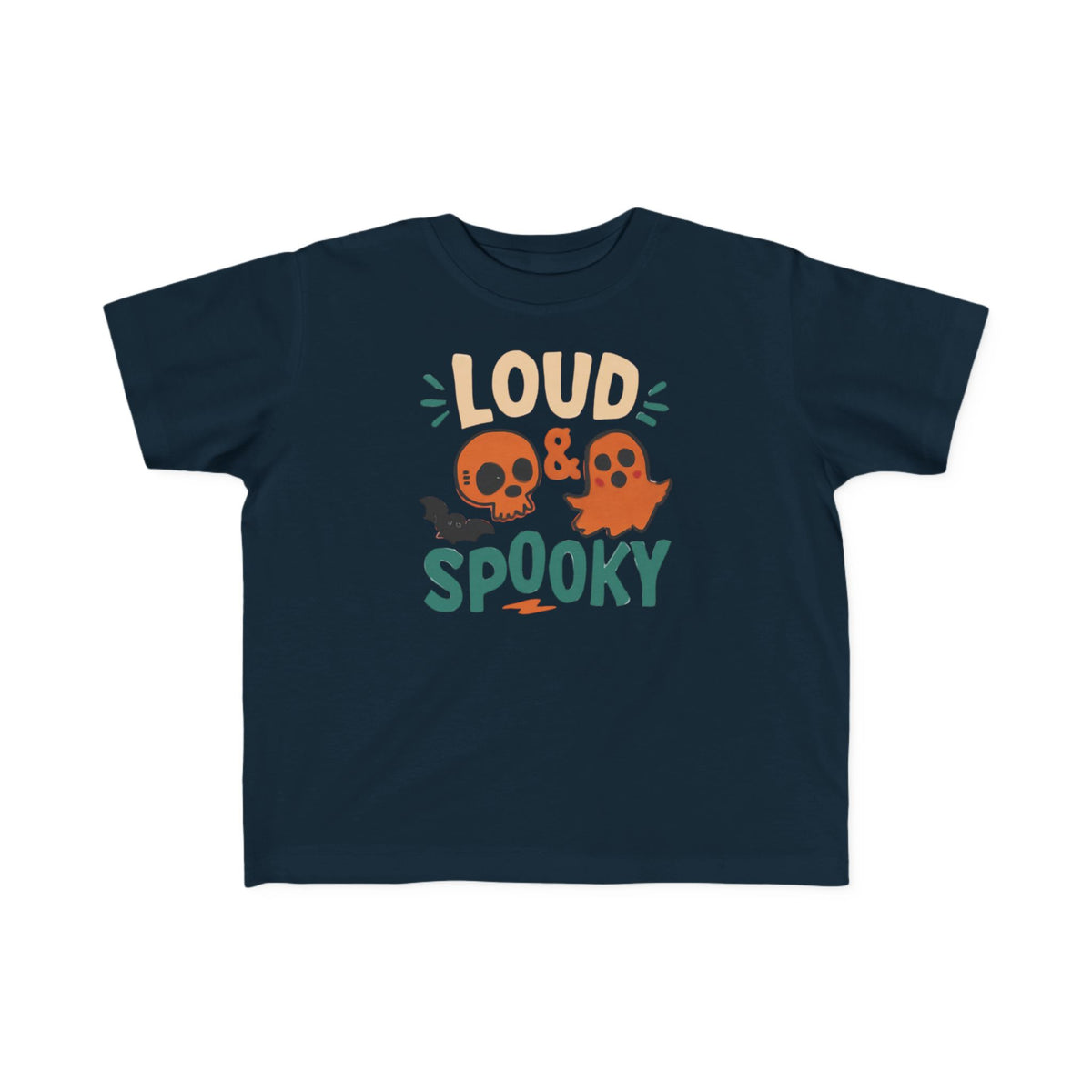Toddler T-Shirt - "Loud & Spooky" Halloween