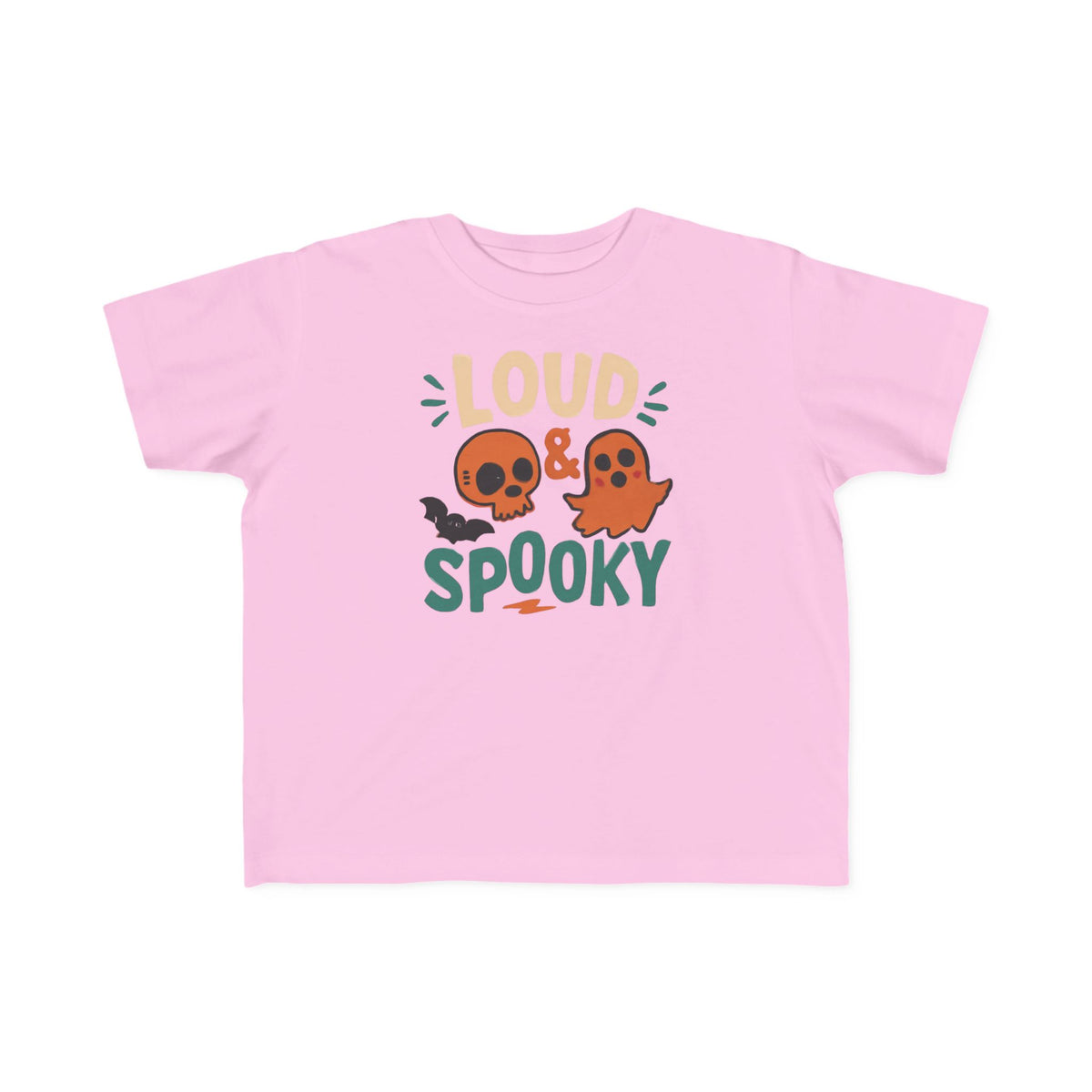 Toddler T-Shirt - "Loud & Spooky" Halloween