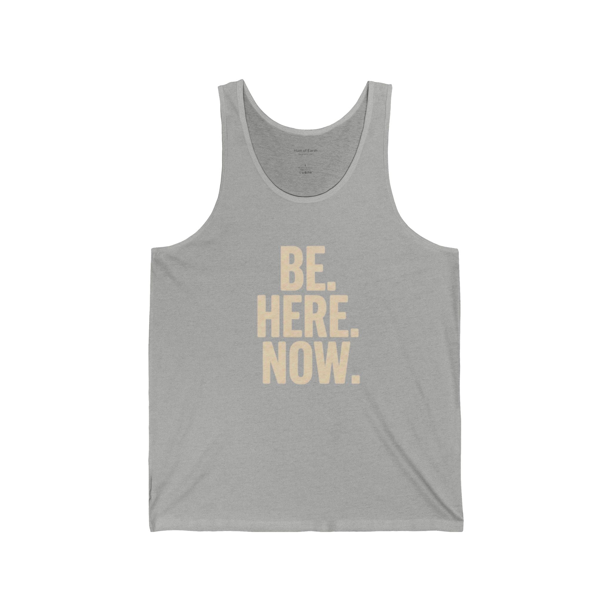 'Be Here Now' Jersey Tank Top