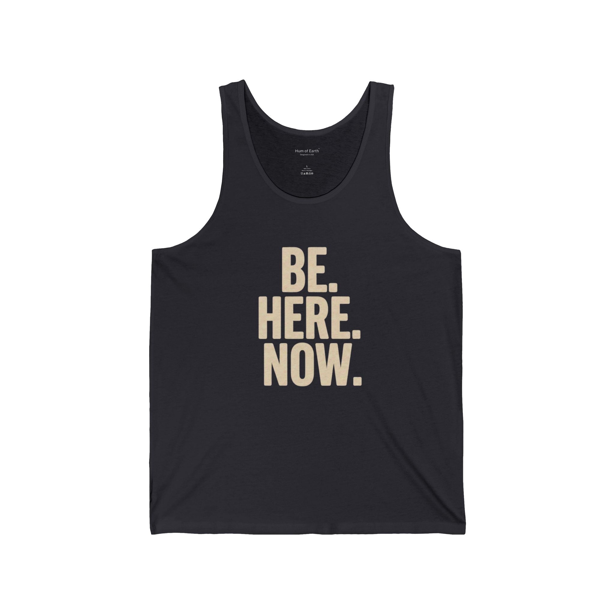 'Be Here Now' Jersey Tank Top