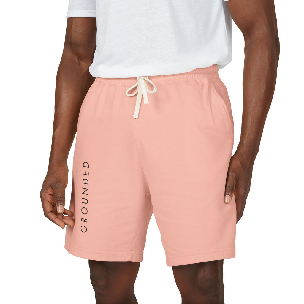 Grounded Fleece Sweat Shorts — Lightweight Garment-Dyed Lounge Shorts