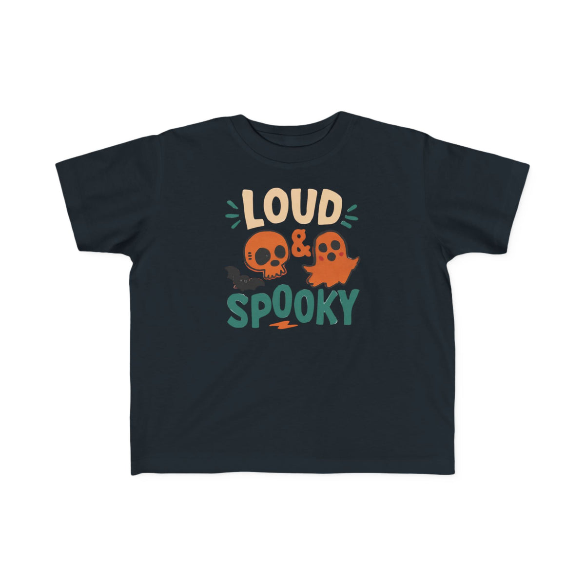 Toddler T-Shirt - "Loud & Spooky" Halloween