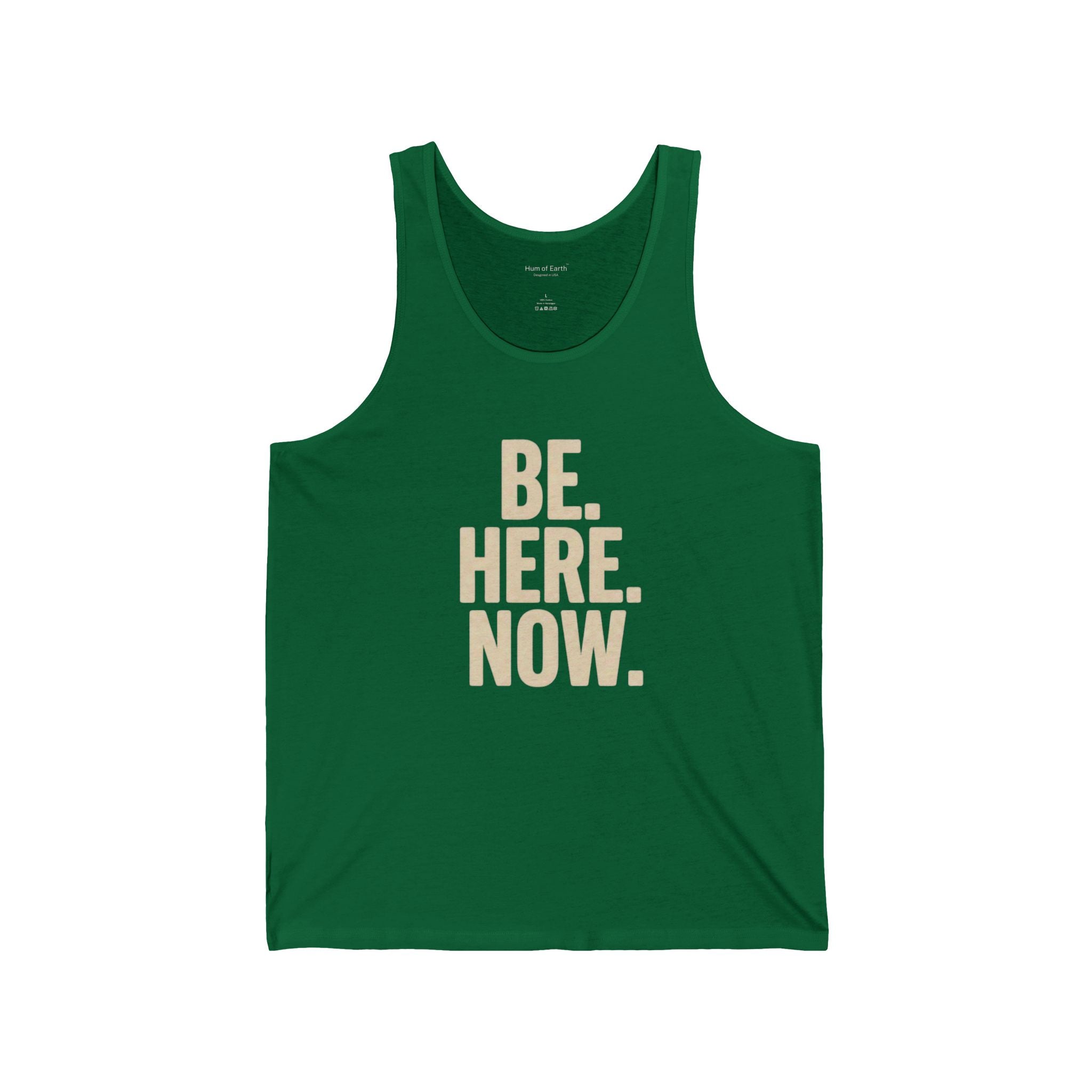 'Be Here Now' Jersey Tank Top