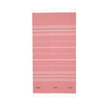 [PEACE. OVER. PACE] - Striped Lightweight Fringe Throw
