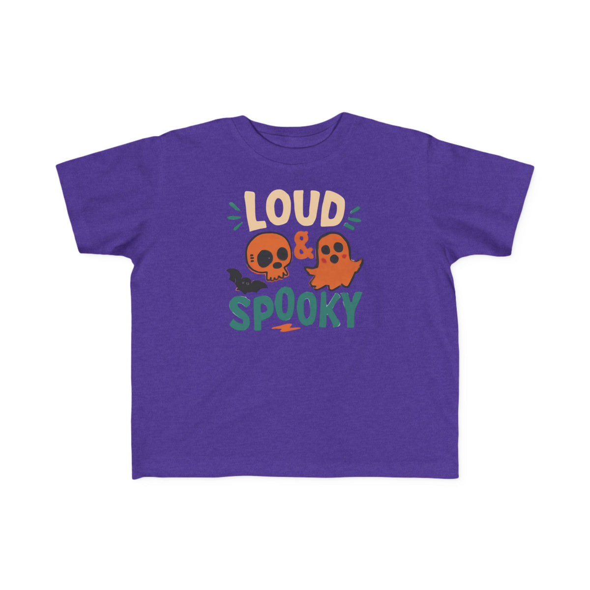 Toddler T-Shirt - "Loud & Spooky" Halloween