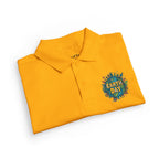 Youth Polo - Earth Day Floral 'Earth Day' Logo