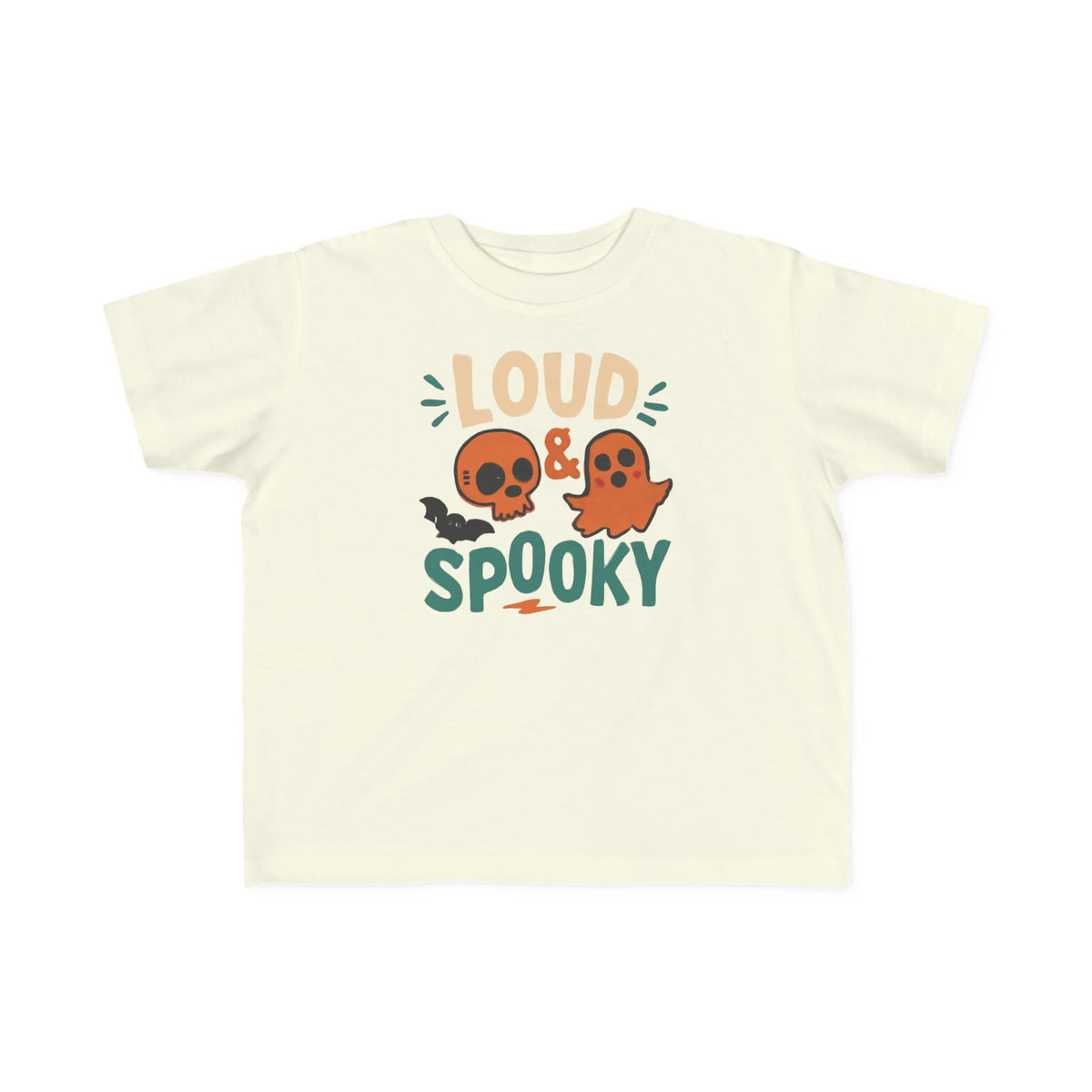 Toddler T-Shirt - "Loud & Spooky" Halloween