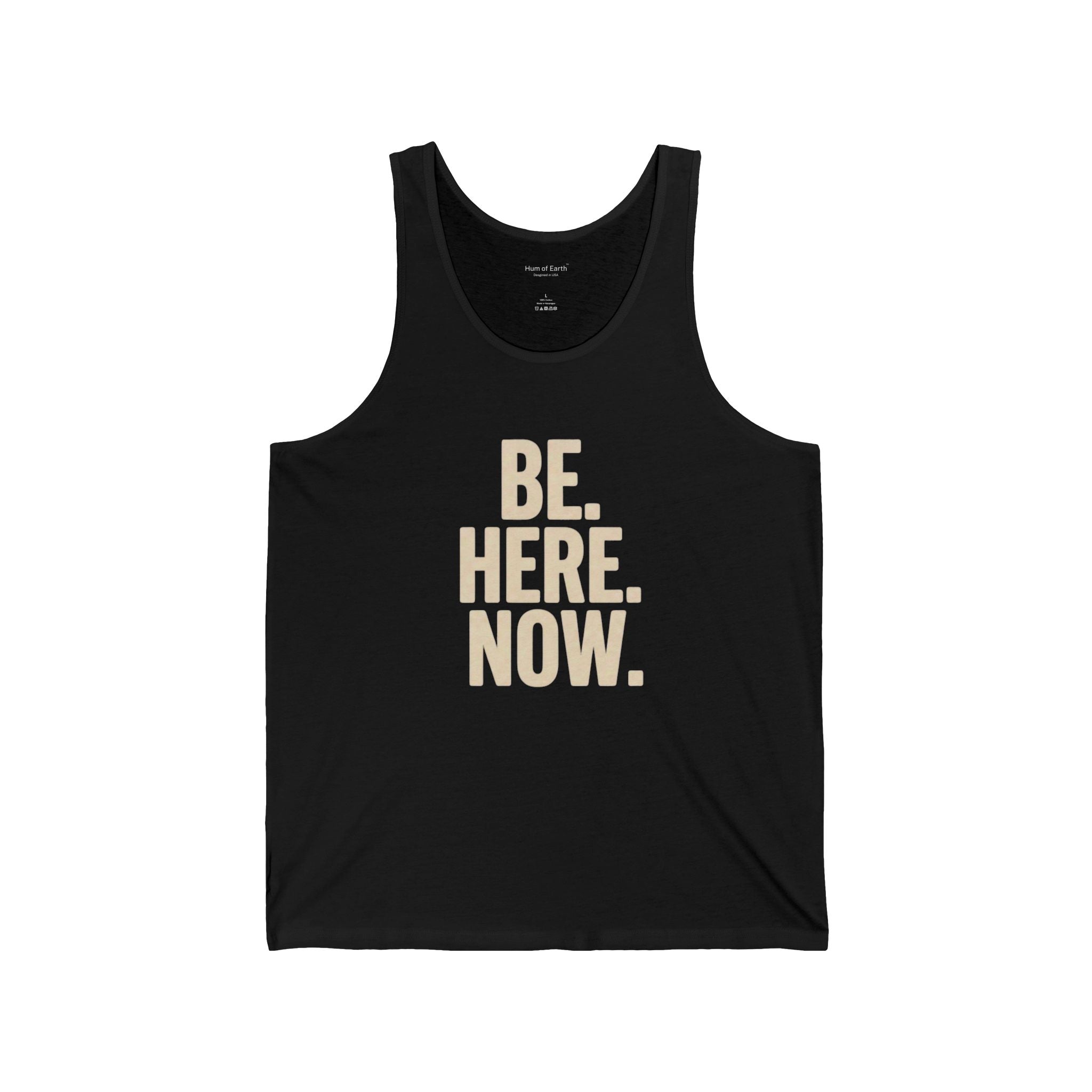 'Be Here Now' Jersey Tank Top