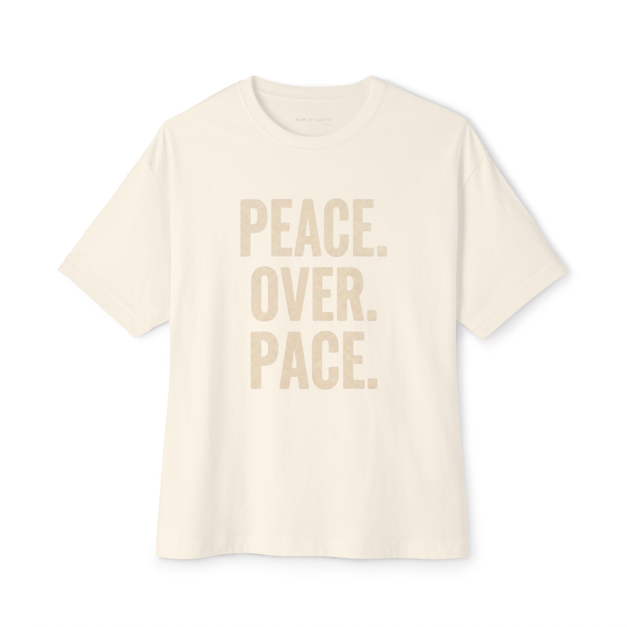 T- Shirt - PEACE. OVER. PACE.