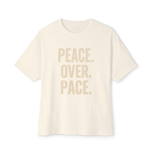 T- Shirt - PEACE. OVER. PACE.