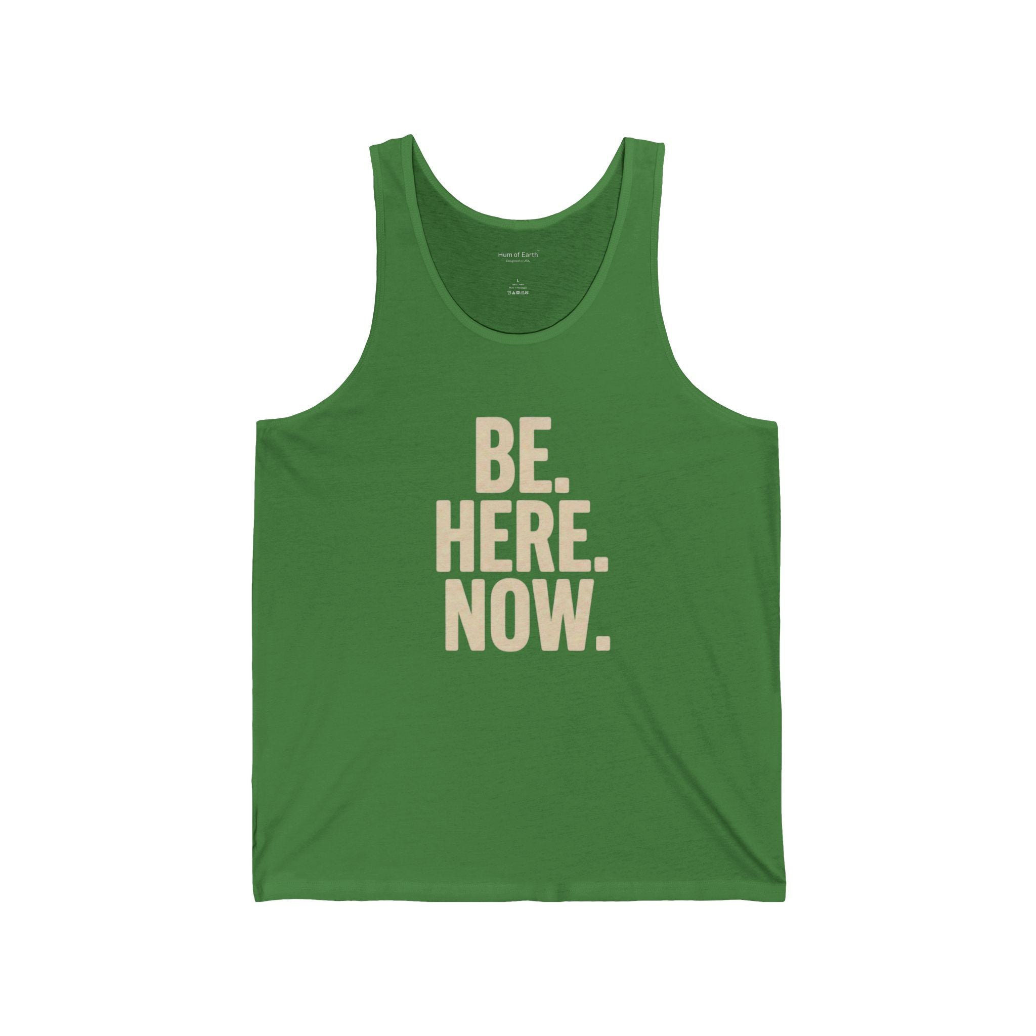 'Be Here Now' Jersey Tank Top
