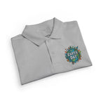 Youth Polo - Earth Day Floral 'Earth Day' Logo