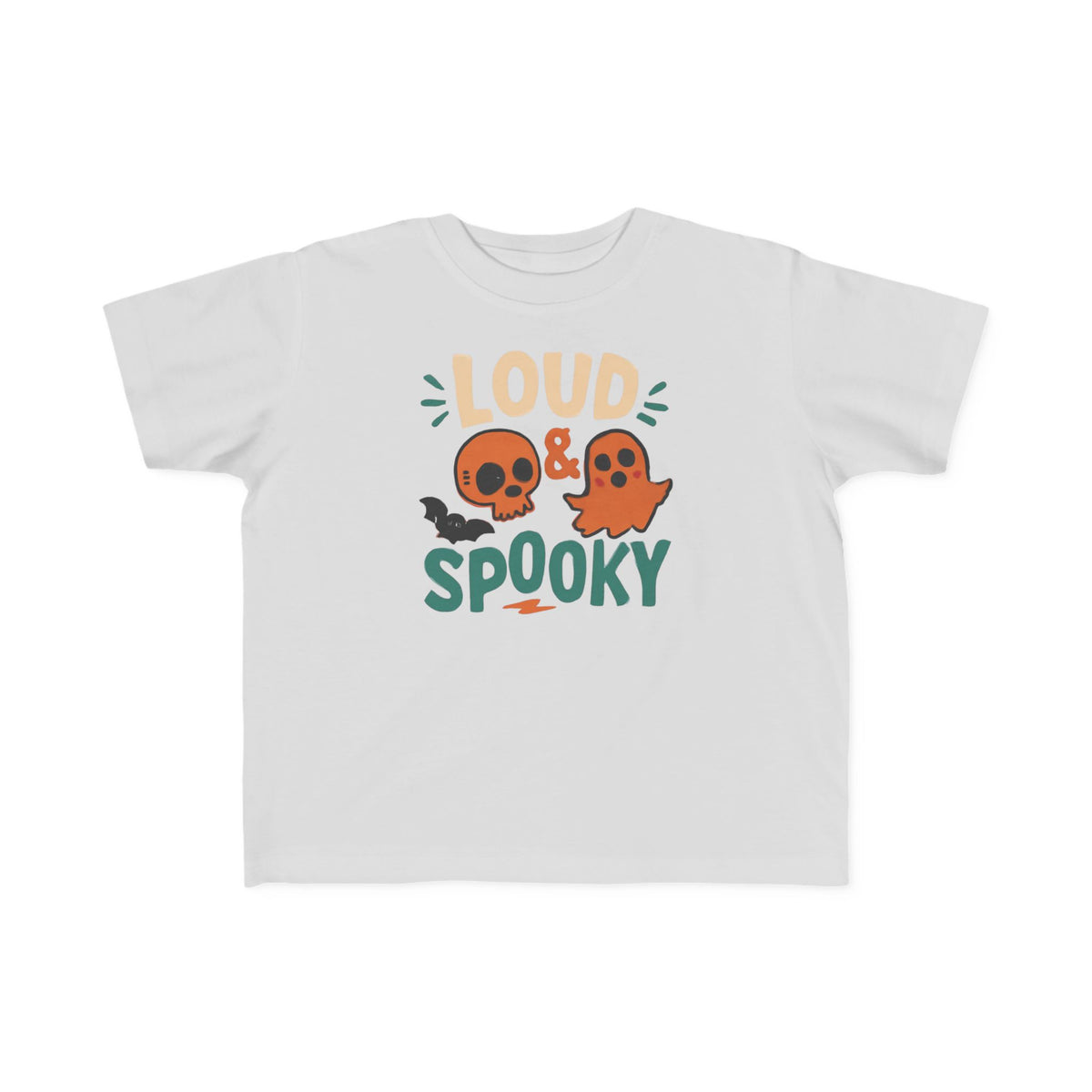 Toddler T-Shirt - "Loud & Spooky" Halloween