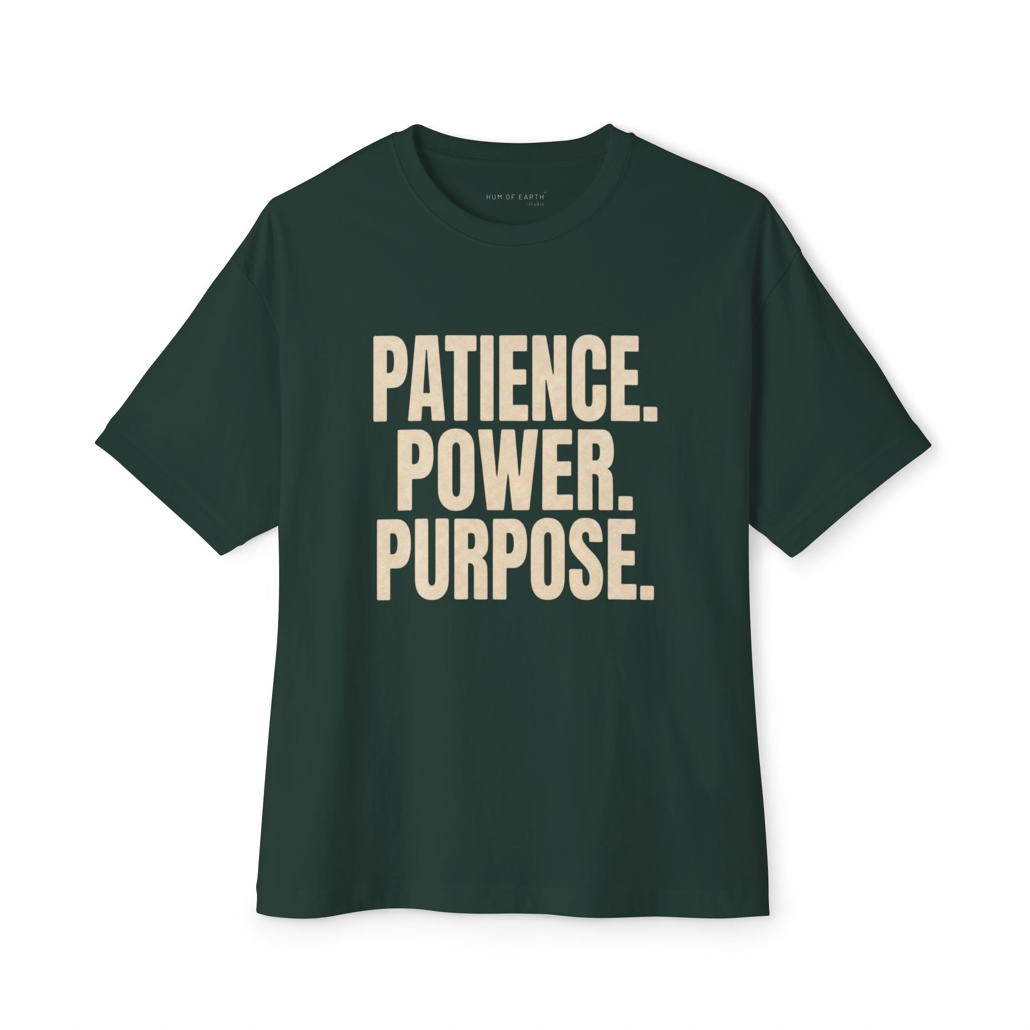 T-Shirt - PATIENCE. POWER. PURPOSE.
