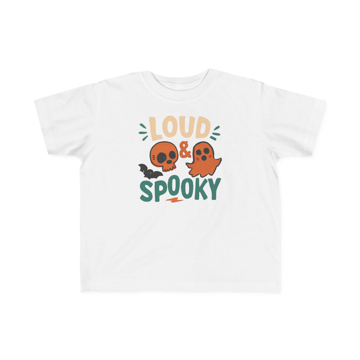 Toddler T-Shirt - "Loud & Spooky" Halloween