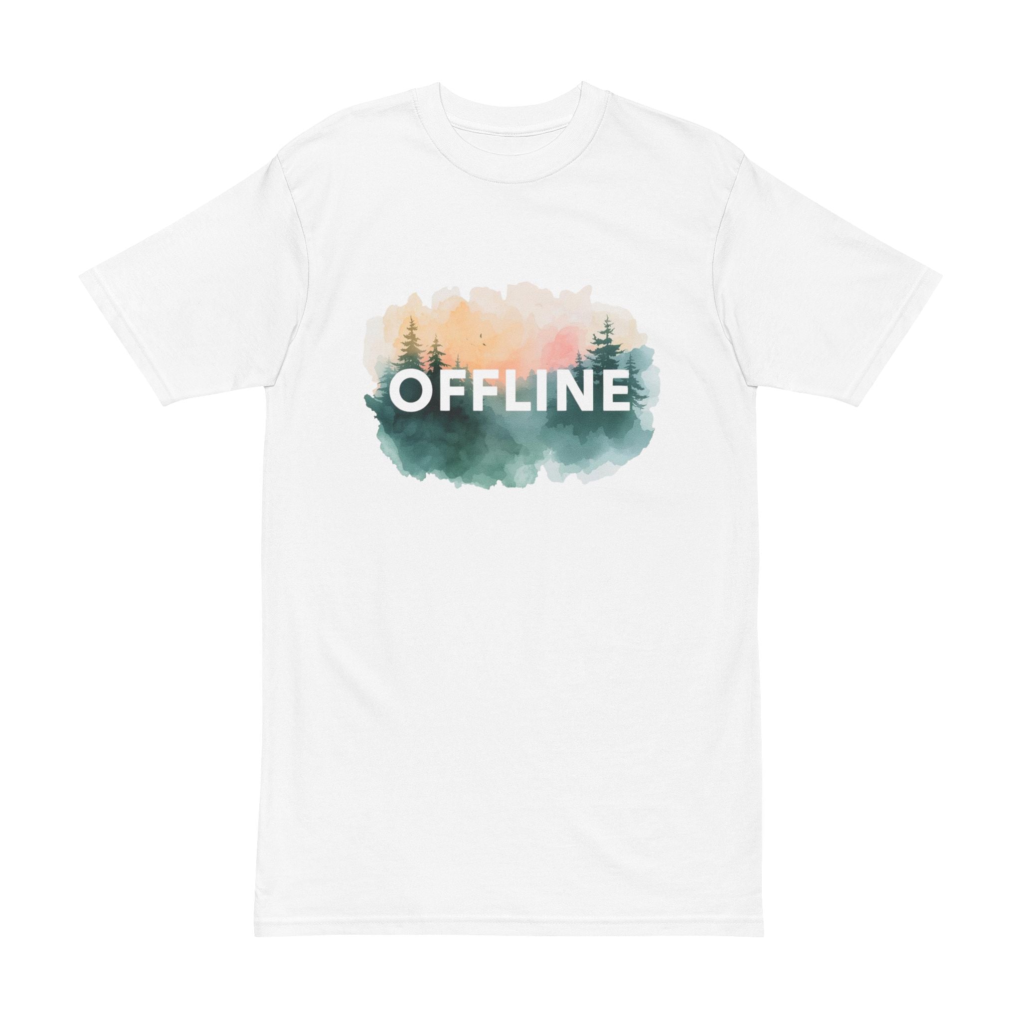 Offline Forest Tee — Mens Nature Graphic Shirt