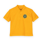 Youth Polo - Earth Day Floral 'Earth Day' Logo