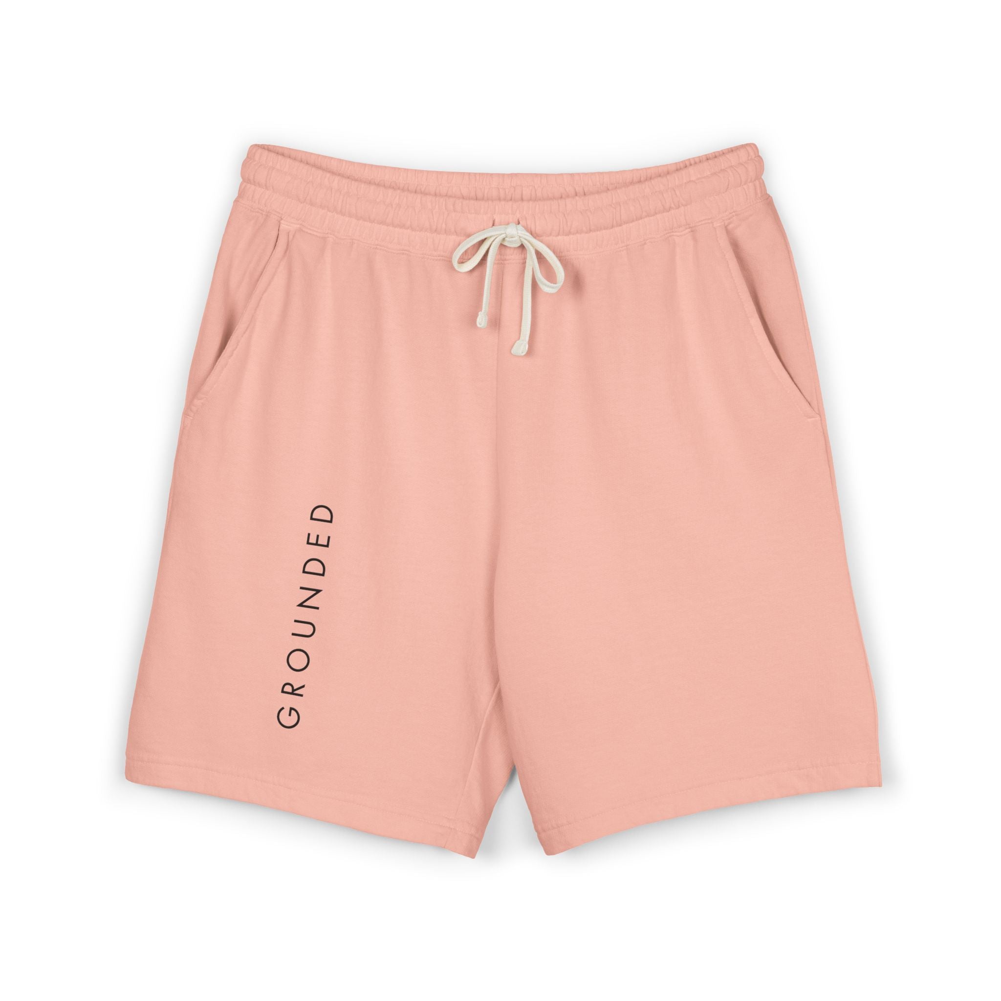 Grounded Fleece Sweat Shorts — Lightweight Garment-Dyed Lounge Shorts