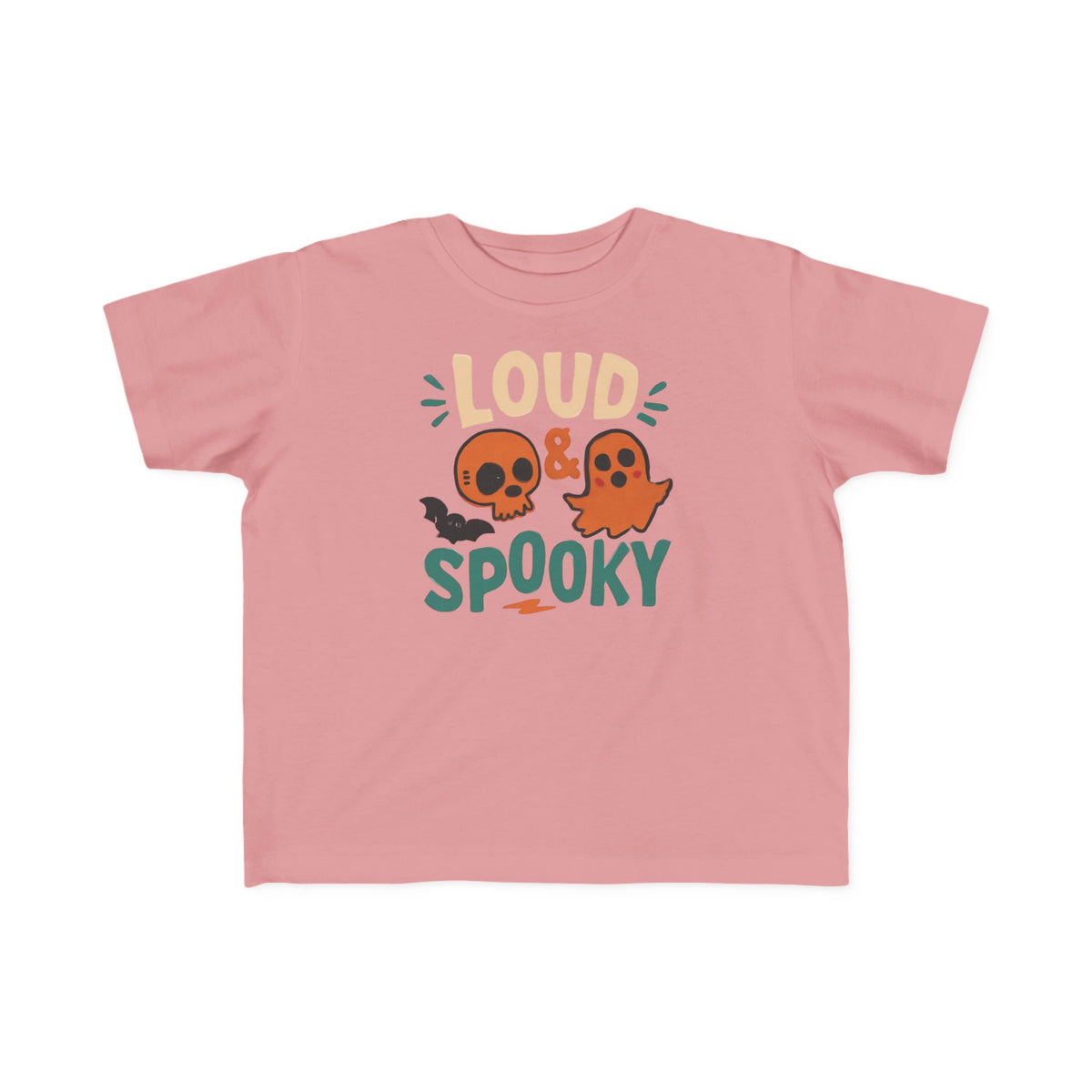 Toddler T-Shirt - "Loud & Spooky" Halloween