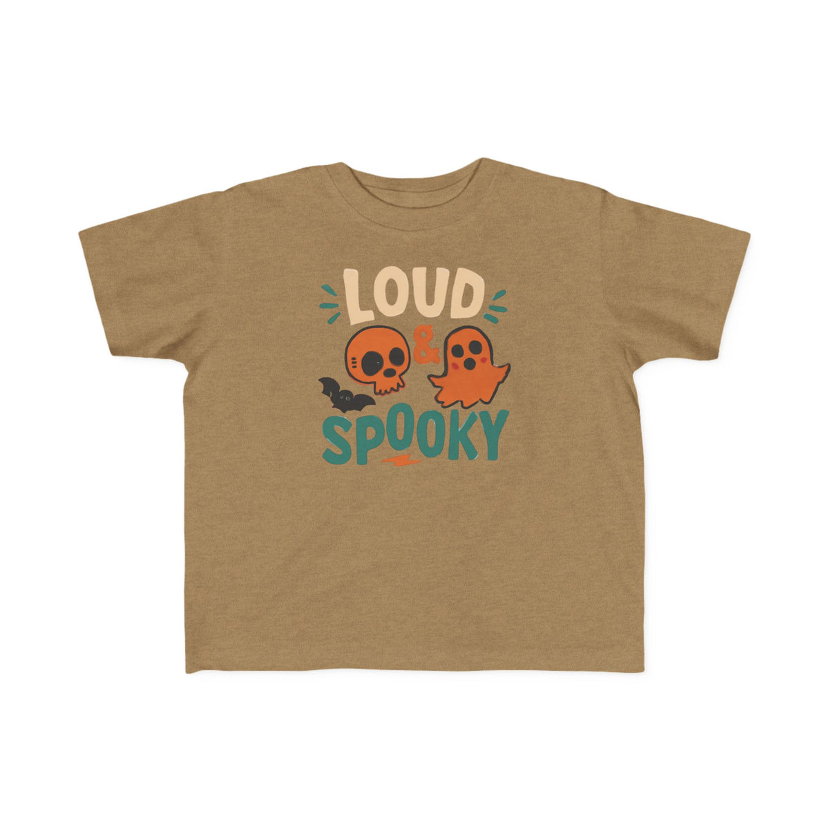 Toddler T-Shirt - "Loud & Spooky" Halloween