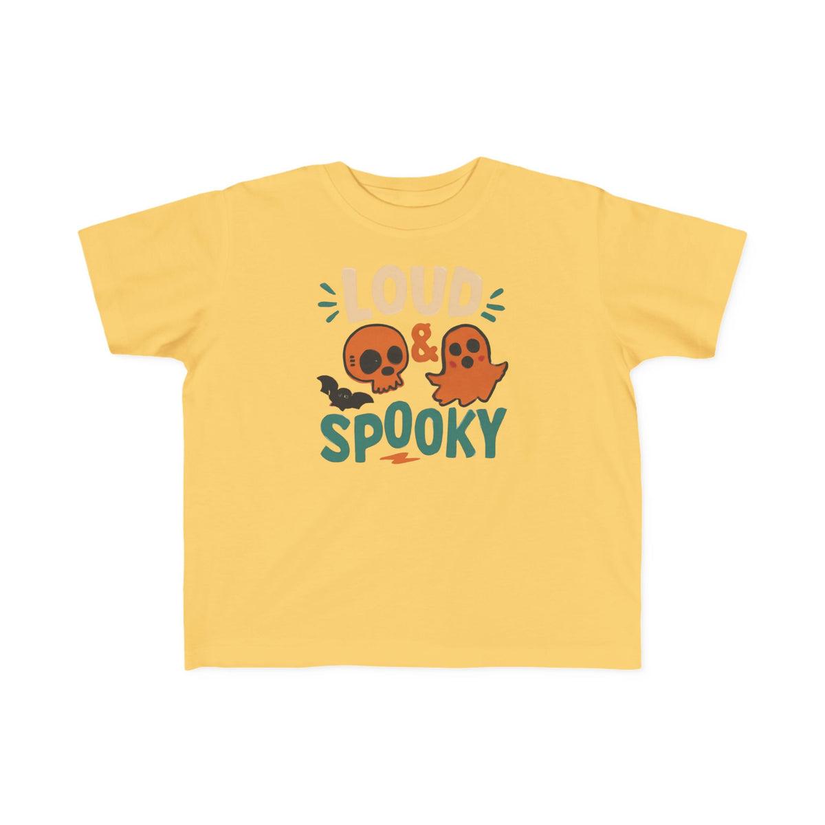 Toddler T-Shirt - "Loud & Spooky" Halloween