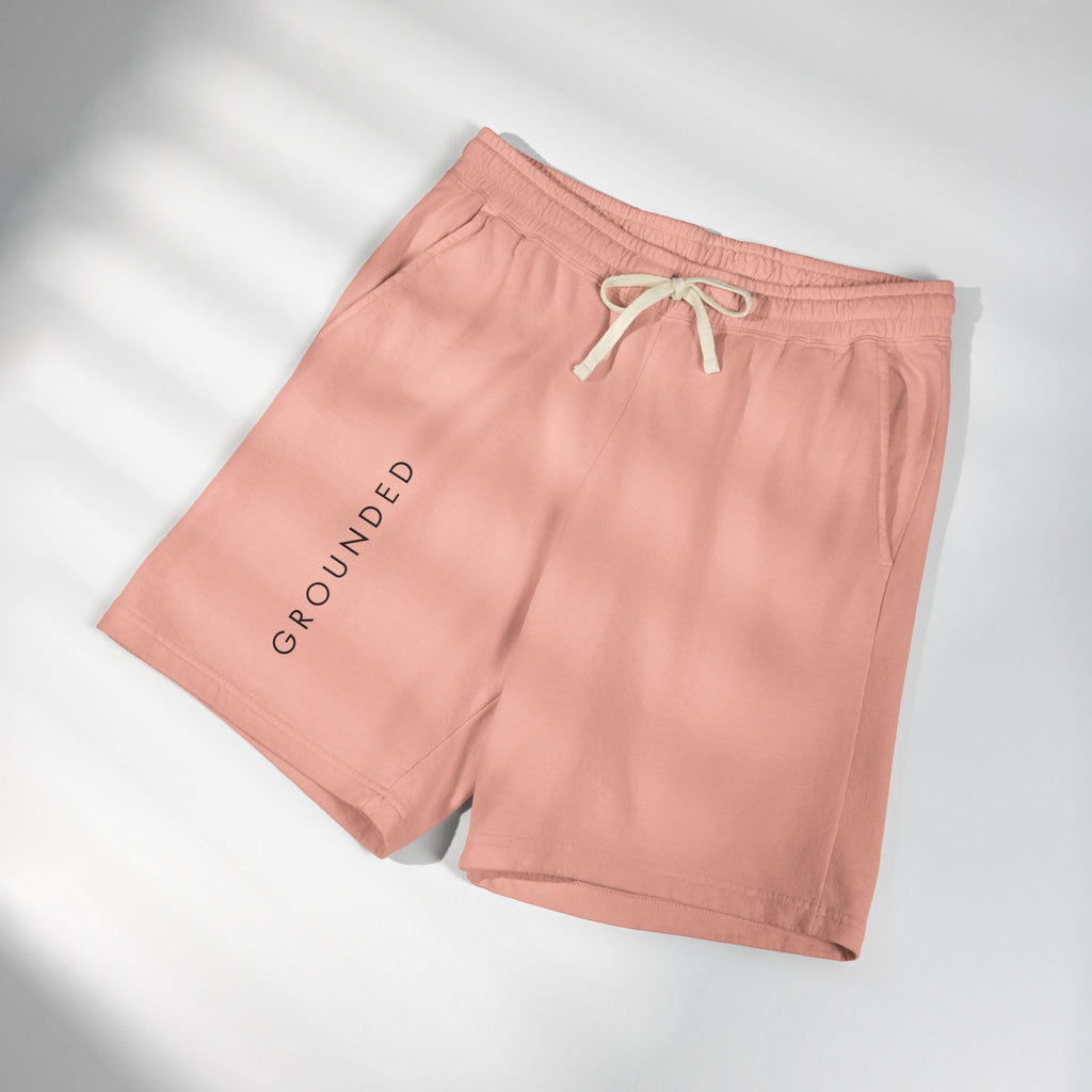 Grounded Fleece Sweat Shorts — Lightweight Garment-Dyed Lounge Shorts