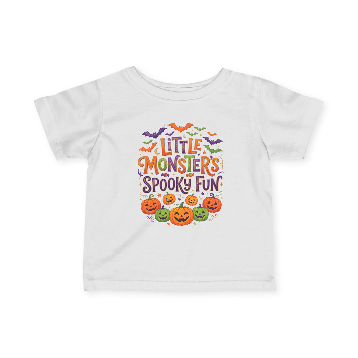 Infant T-Shirt - "Little Monster's Spooky Fun" Halloween