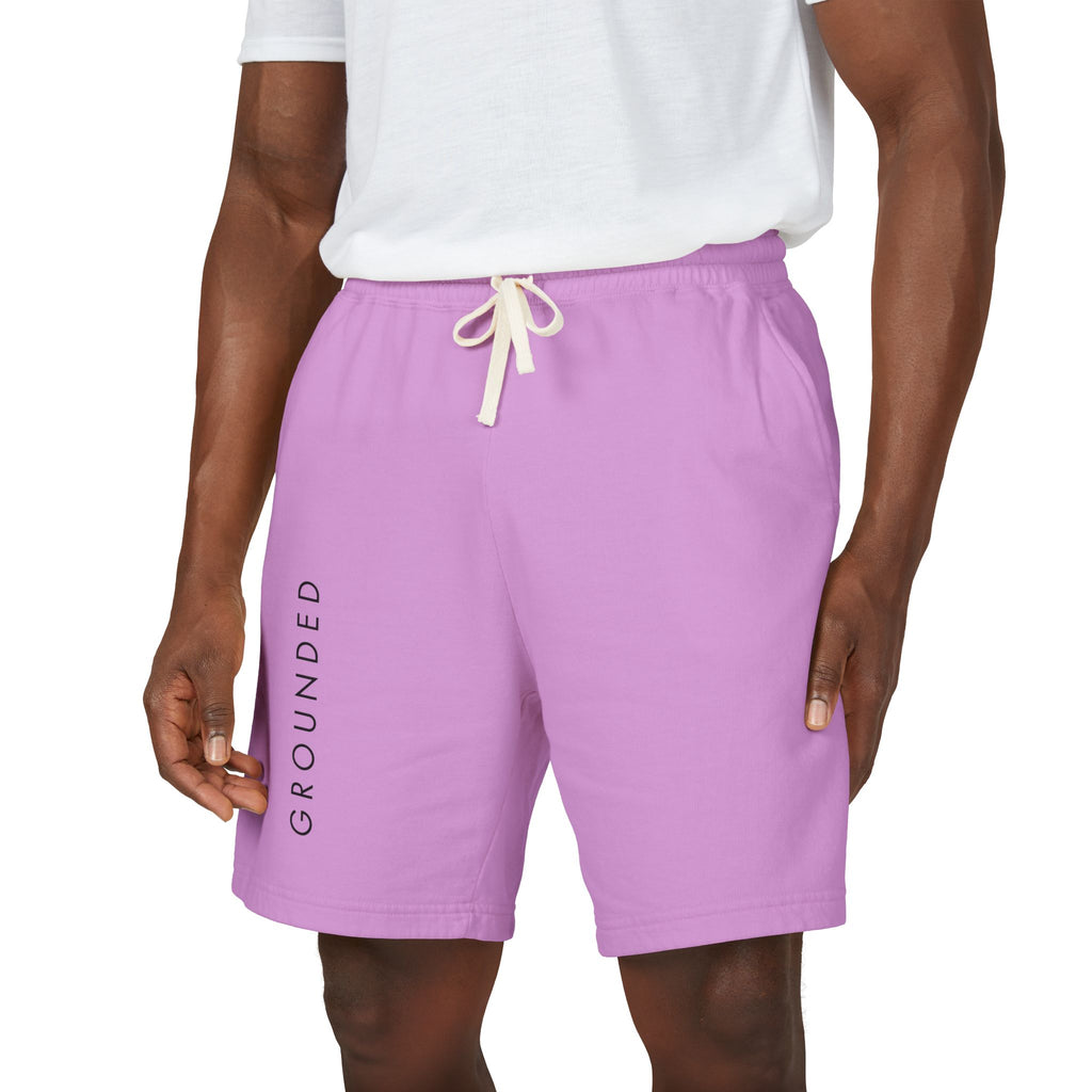 Grounded Fleece Sweat Shorts — Lightweight Garment-Dyed Lounge Shorts