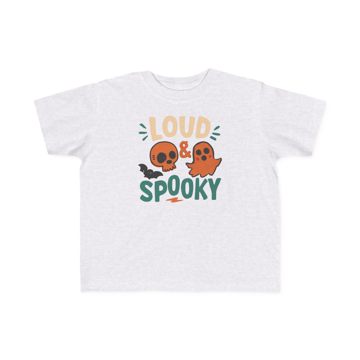 Toddler T-Shirt - "Loud & Spooky" Halloween