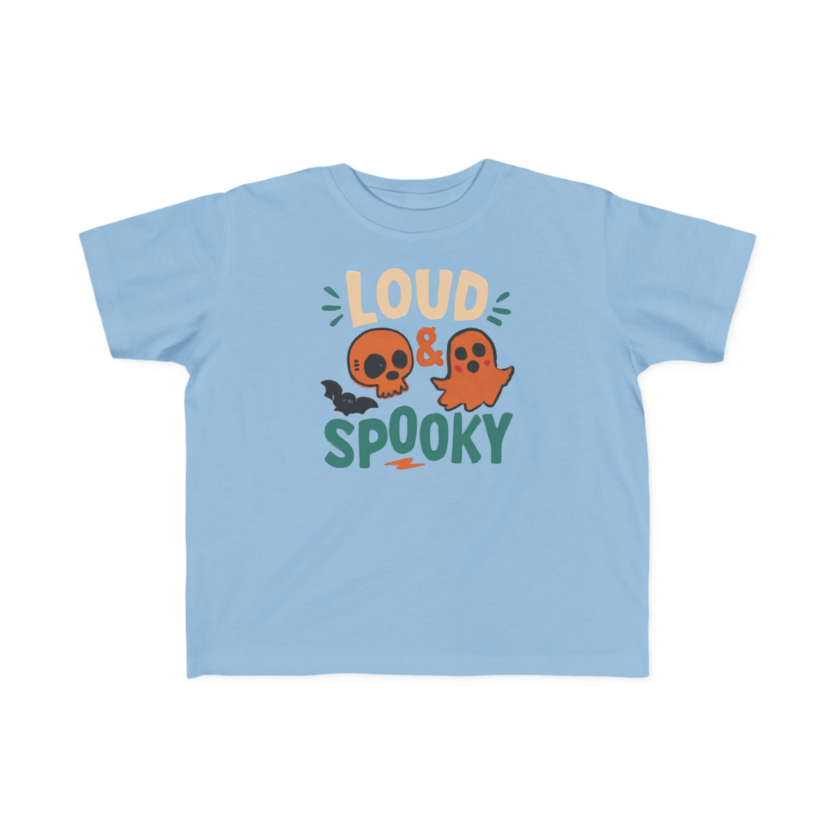 Toddler T-Shirt - "Loud & Spooky" Halloween