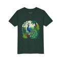 Youth T-Shirt - Colorful Jungle Peacock