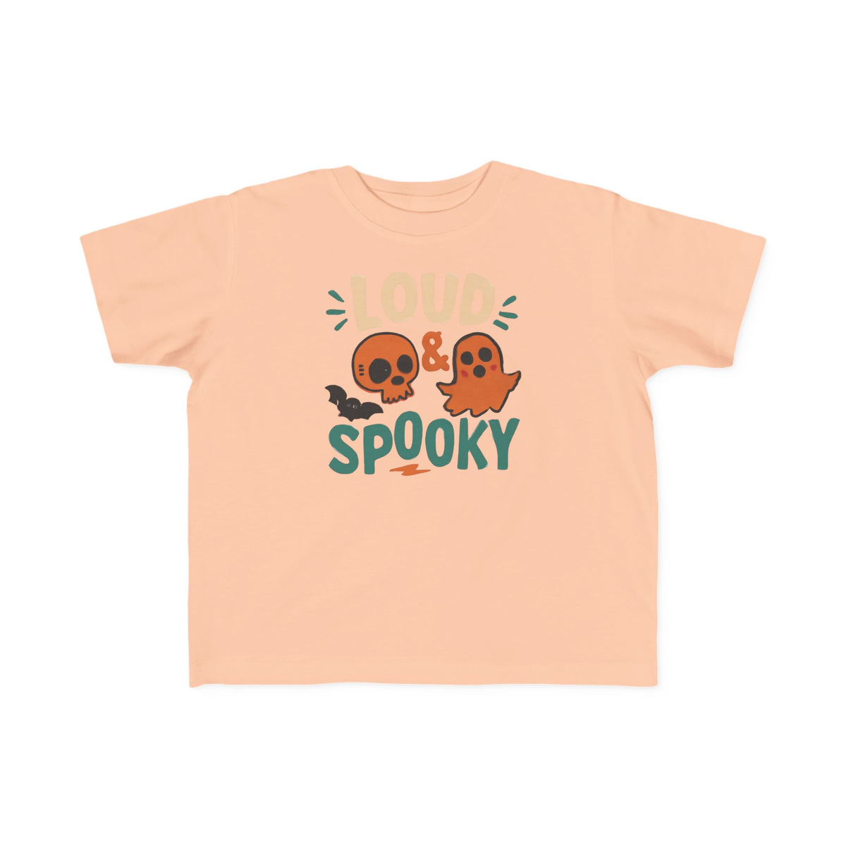 Toddler T-Shirt - "Loud & Spooky" Halloween