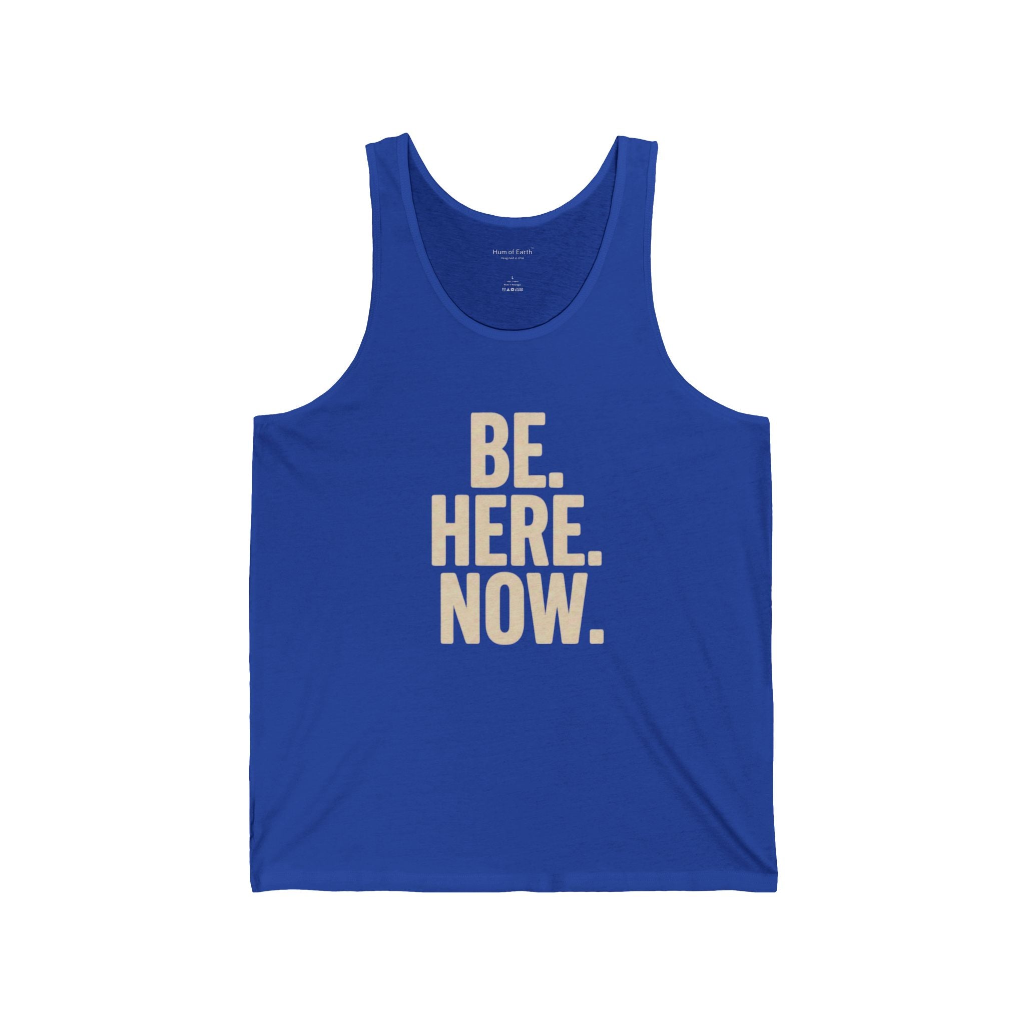 'Be Here Now' Jersey Tank Top